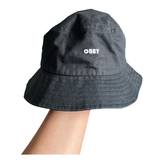 •Obey Men Bold Twill Bucket Hat