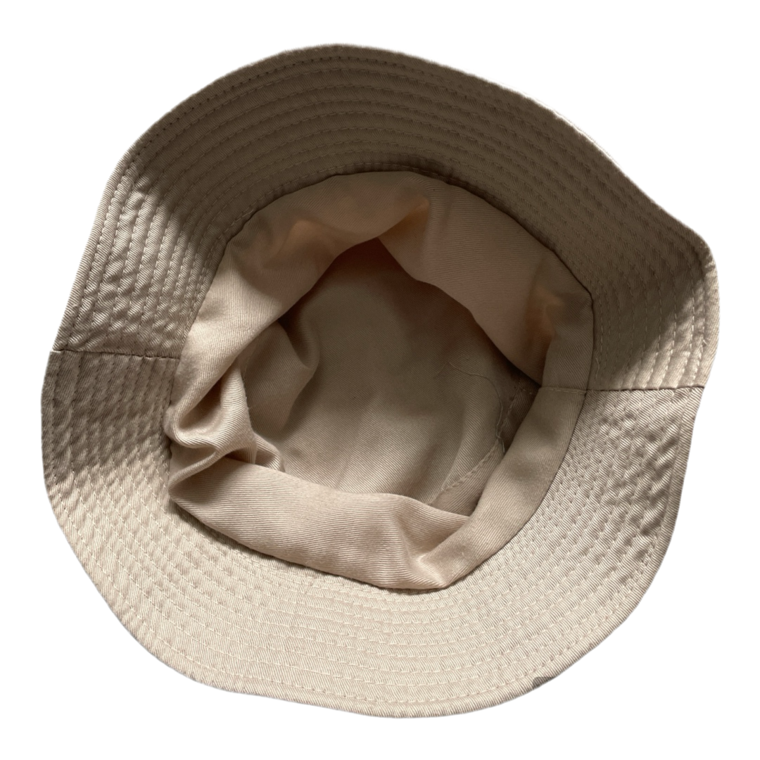 •Bucket Hat Plain Cotton Cap