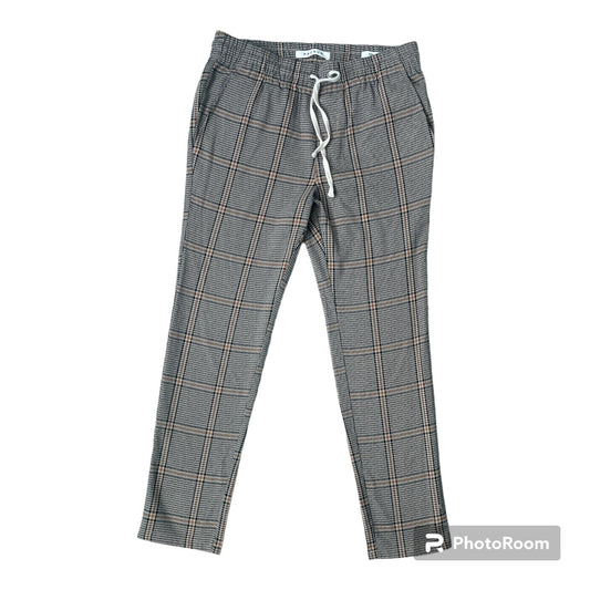 •PacSun Arlo Brown Plaid Trouser Pants